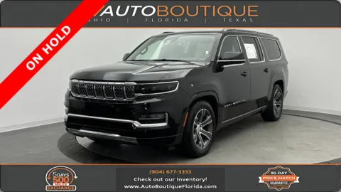 Black 2024 Jeep Grand Wagoneer L for sale in Jacksonville, FL