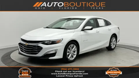 White 2022 Chevrolet Malibu LT for sale in Jacksonville, FL