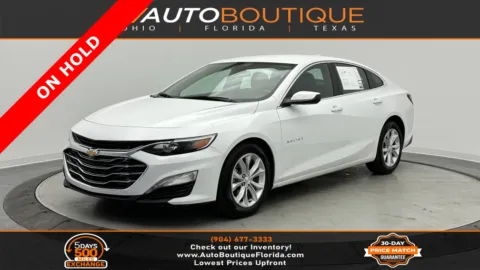 White 2022 Chevrolet Malibu LT for sale in Jacksonville, FL