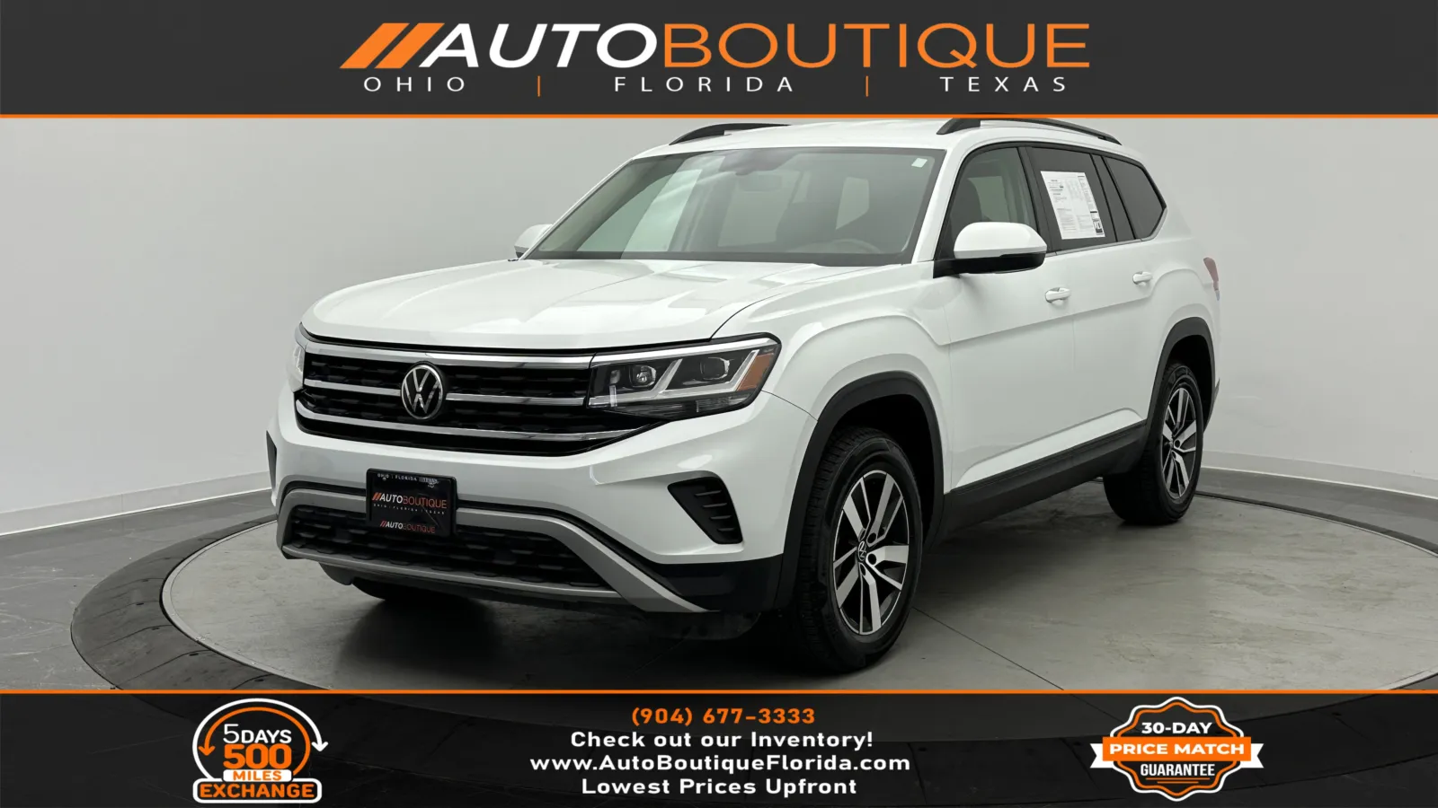 2021 Volkswagen Atlas 2.0T SE for sale in Jacksonville, FL