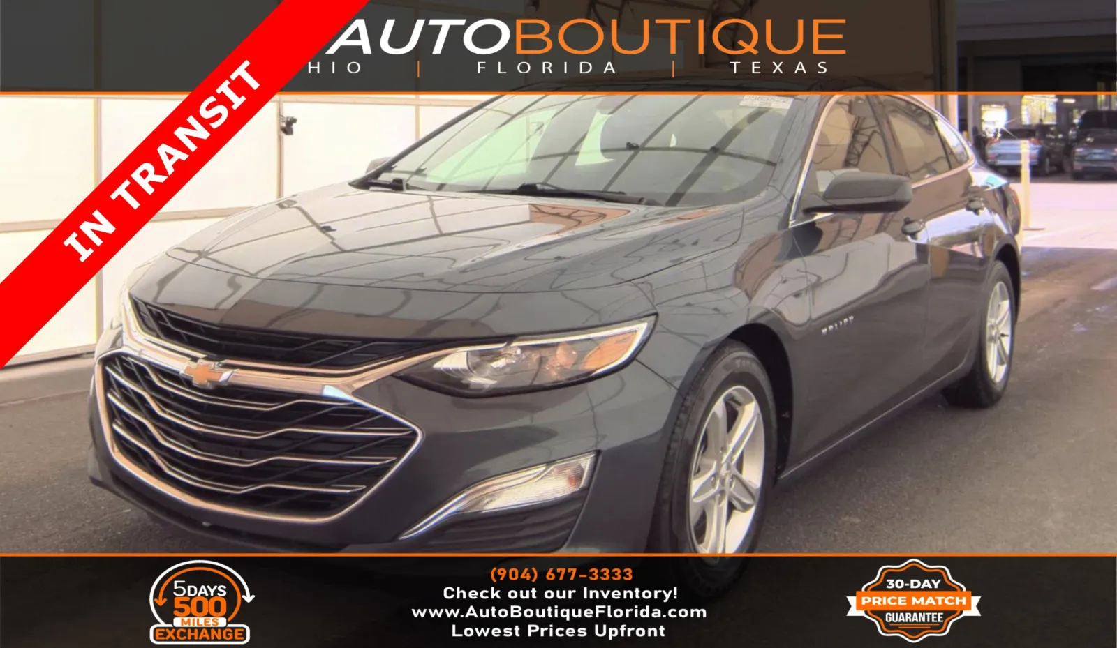 Gray 2020 Chevrolet Malibu LS for sale in Jacksonville, FL
