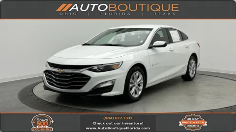 White 2025 Chevrolet Malibu LT for sale in Jacksonville, FL
