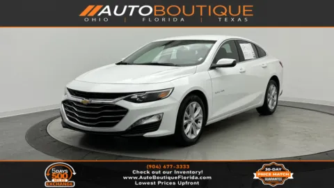 White 2025 Chevrolet Malibu LT for sale in Jacksonville, FL