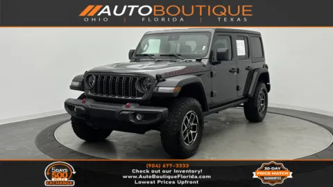 Gray 2025 Jeep Wrangler Rubicon for sale in Jacksonville, FL