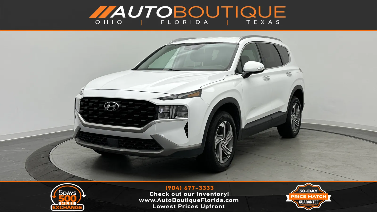 White 2023 Hyundai Santa Fe SEL for sale in Jacksonville, FL