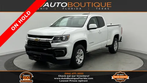 White 2022 Chevrolet Colorado 4WD LT for sale in Jacksonville, FL