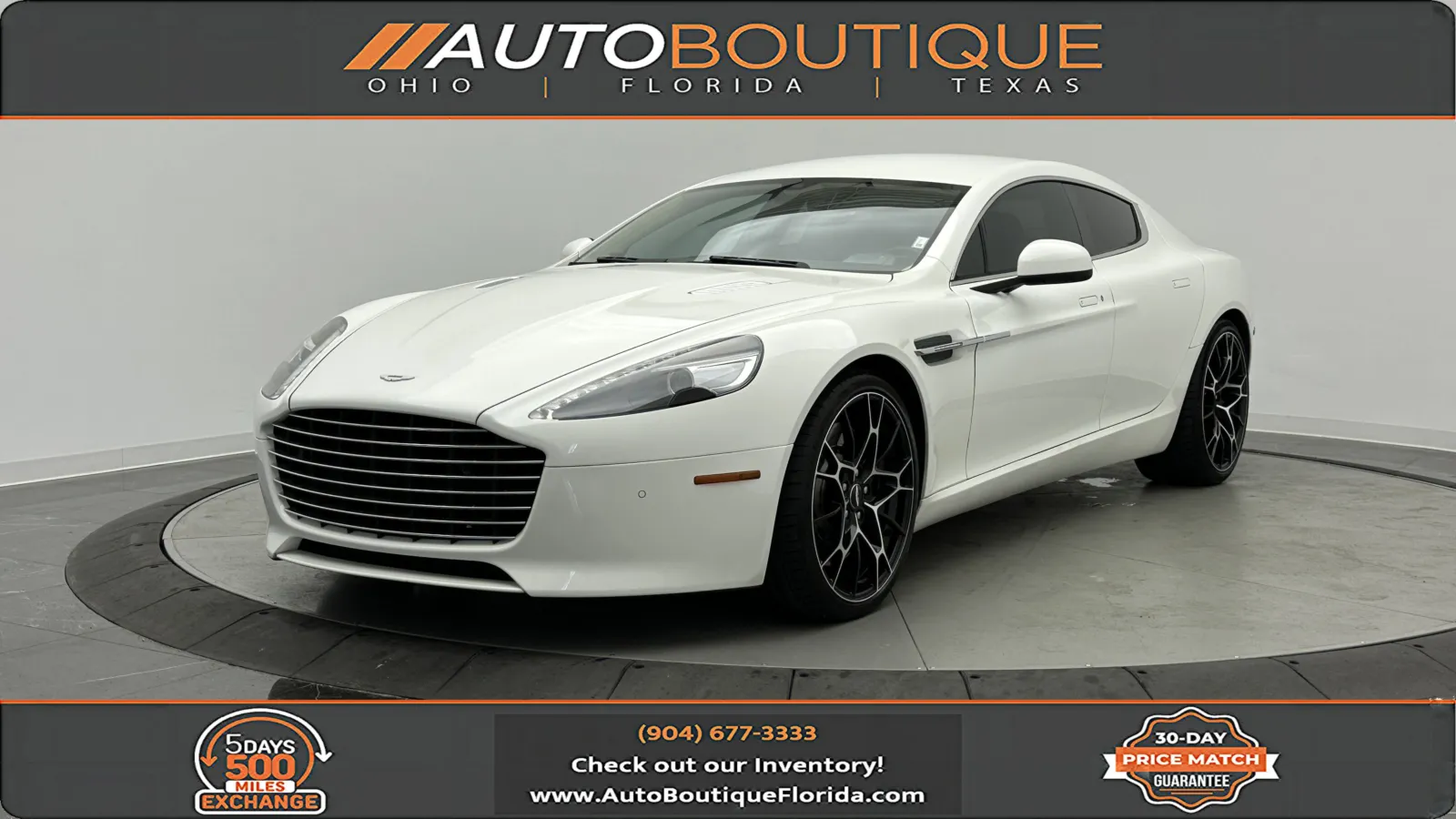 2015 Aston Martin Rapide S for sale in Jacksonville, FL