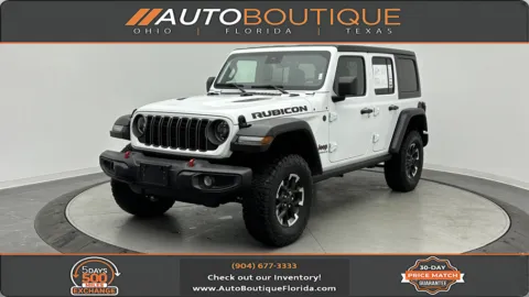 White 2025 Jeep Wrangler Rubicon for sale in Jacksonville, FL
