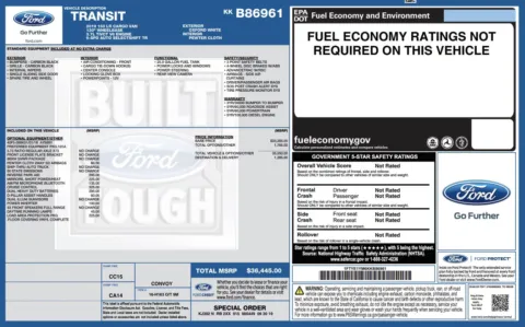 Photos of 2019 Ford Transit Van 150 for sale in Jacksonville, FL at Auto Boutique Florida