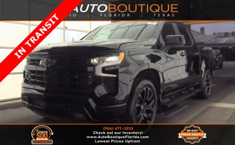 Black 2023 Chevrolet Silverado 1500 RST for sale in Jacksonville, FL