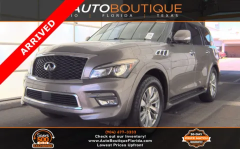 Gray 2017 INFINITI QX80 for sale in Jacksonville, FL