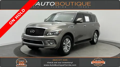 Gray 2017 INFINITI QX80 for sale in Jacksonville, FL