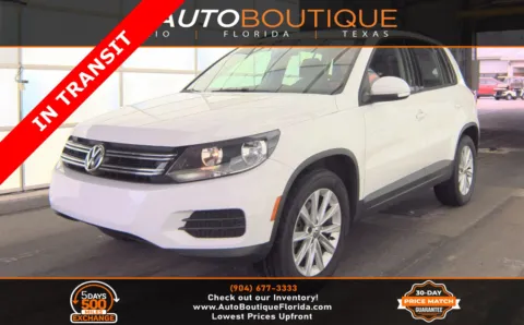 White 2018 Volkswagen Tiguan Limited LIMITED for sale in Jacksonville, FL