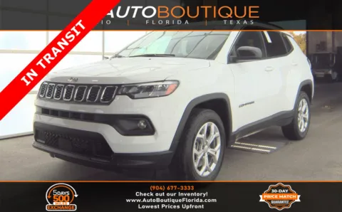 White 2024 Jeep Compass Latitude for sale in Jacksonville, FL