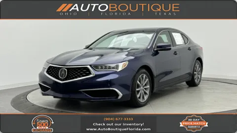 Blue 2018 Acura TLX w/Technology Pkg for sale in Jacksonville, FL