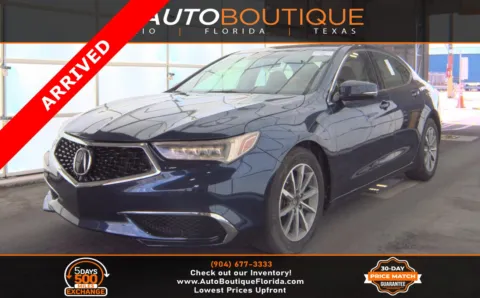 Blue 2018 Acura TLX w/Technology Pkg for sale in Jacksonville, FL