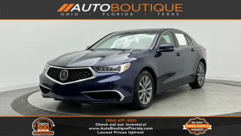 Blue 2018 Acura TLX w/Technology Pkg for sale in Jacksonville, FL