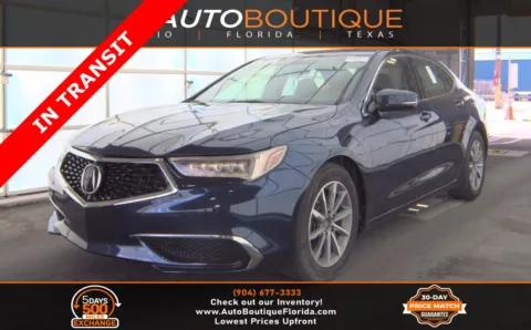Blue 2018 Acura TLX w/Technology Pkg for sale in Jacksonville, FL