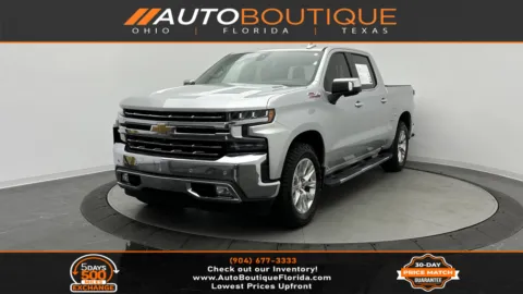 Silver 2022 Chevrolet Silverado 1500 LTD LTZ for sale in Jacksonville, FL