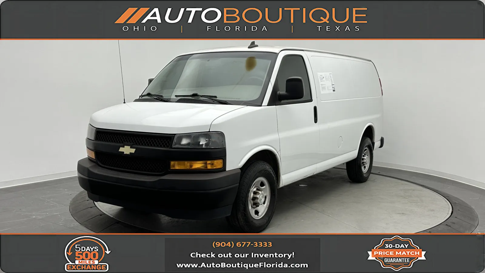 2019 Chevrolet Express Cargo Van 2500 for sale in Jacksonville, FL
