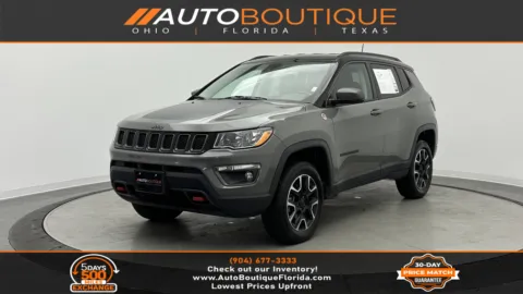 Gray 2021 Jeep Compass Trailhawk for sale in Jacksonville, FL