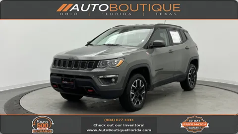 Gray 2021 Jeep Compass Trailhawk for sale in Jacksonville, FL