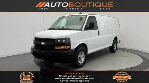 White 2021 Chevrolet Express Cargo Van 2500 for sale in Jacksonville, FL
