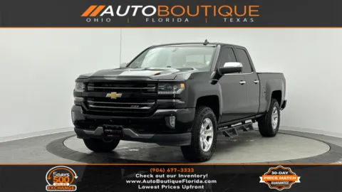 Black 2016 Chevrolet Silverado 1500 LTZ for sale in Jacksonville, FL