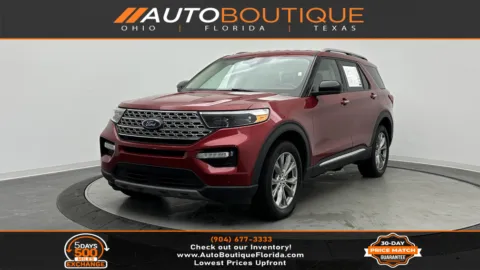 Red 2023 Ford Explorer Limited for sale in Jacksonville, FL