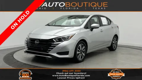 Silver 2023 Nissan Versa SV for sale in Jacksonville, FL