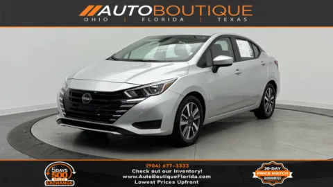 Silver 2023 Nissan Versa SV for sale in Jacksonville, FL