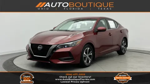 Red 2022 Nissan Sentra SV for sale in Jacksonville, FL