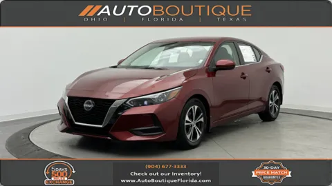 Red 2022 Nissan Sentra SV for sale in Jacksonville, FL