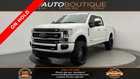 White 2021 Ford Super Duty F-250 SRW Platinum for sale in Jacksonville, FL