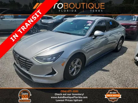 Silver 2021 Hyundai Sonata SE for sale in Jacksonville, FL