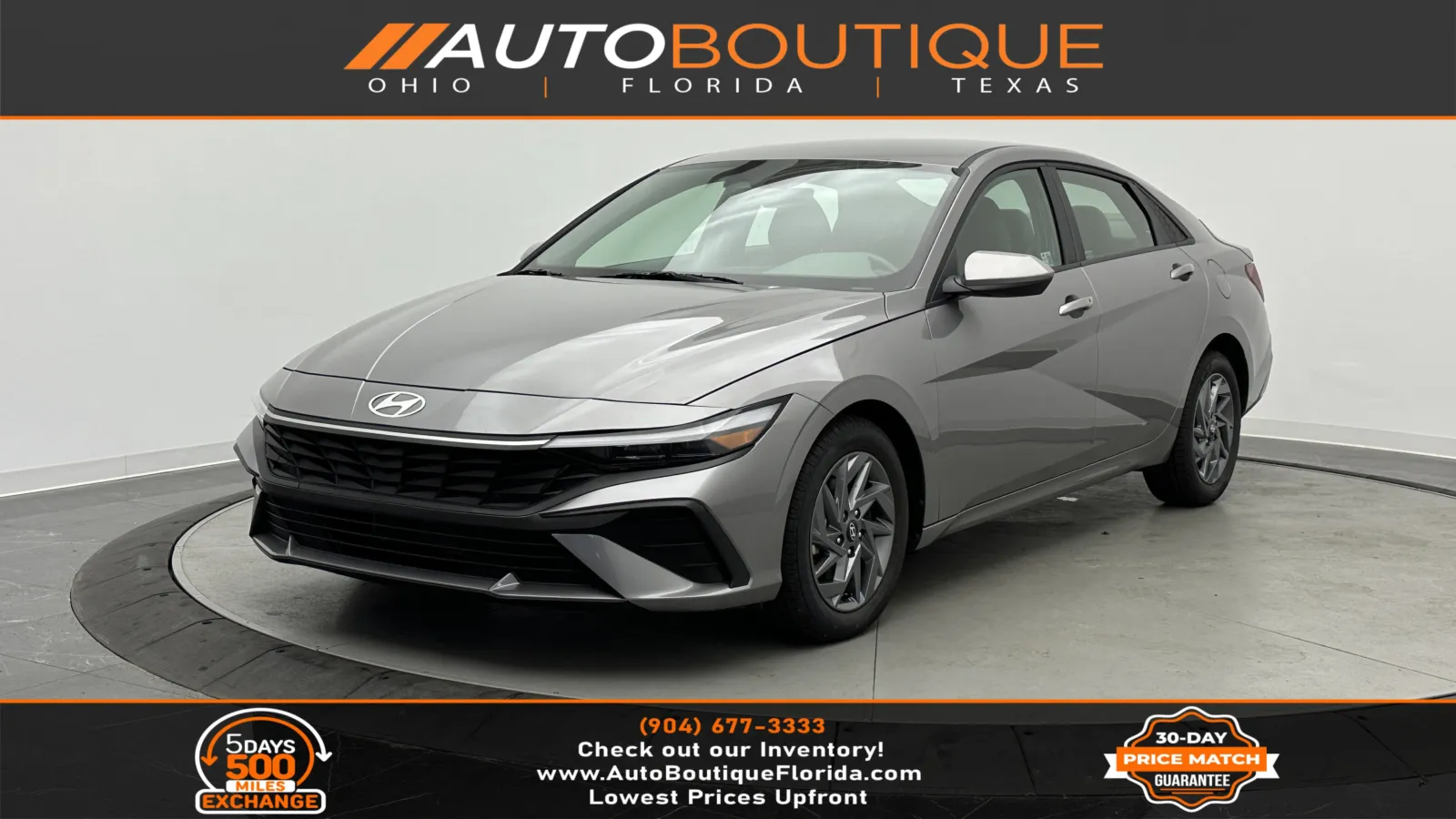 Gray 2024 Hyundai Elantra SEL for sale in Jacksonville, FL