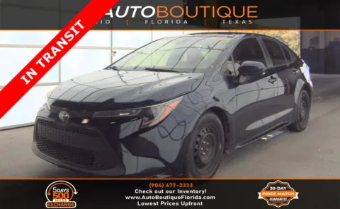 Blue 2020 Toyota Corolla LE for sale in Jacksonville, FL