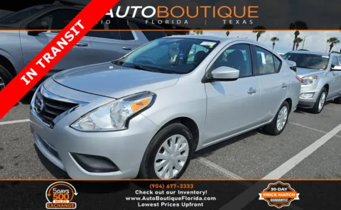 Silver 2017 Nissan Versa Sedan SV for sale in Jacksonville, FL
