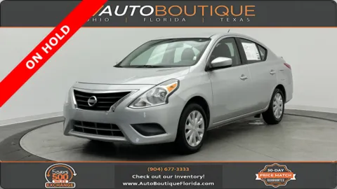 Silver 2017 Nissan Versa Sedan SV for sale in Jacksonville, FL