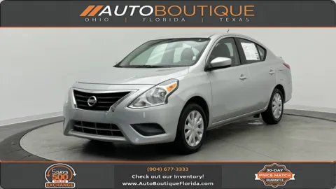 Silver 2017 Nissan Versa Sedan SV for sale in Jacksonville, FL