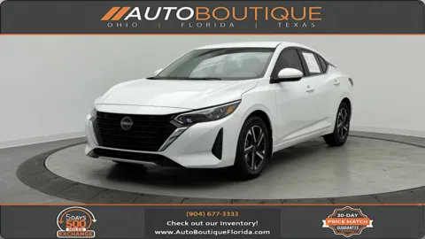White 2025 Nissan Sentra SV for sale in Jacksonville, FL