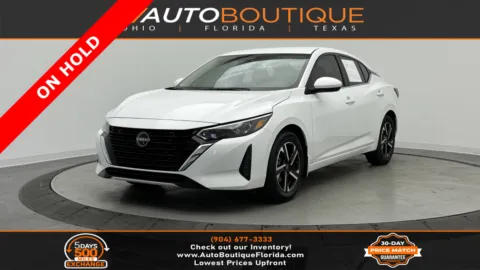 White 2025 Nissan Sentra SV for sale in Jacksonville, FL
