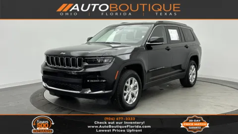 Black 2023 Jeep Grand Cherokee L Limited for sale in Jacksonville, FL