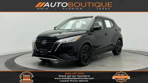Black 2022 Nissan Kicks SV for sale in Jacksonville, FL