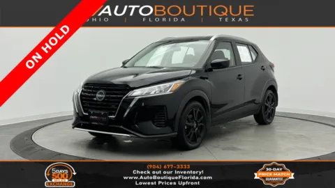 Black 2022 Nissan Kicks SV for sale in Jacksonville, FL