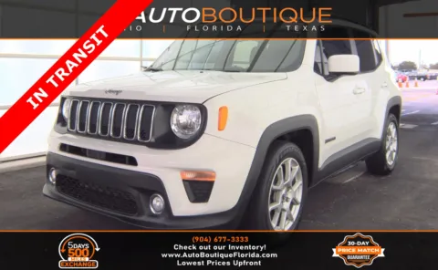 White 2019 Jeep Renegade Latitude for sale in Jacksonville, FL