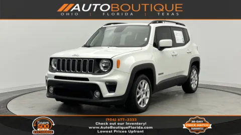 White 2019 Jeep Renegade Latitude for sale in Jacksonville, FL