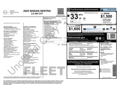 More photos of 2025 Nissan Sentra SR at Auto Boutique Florida, FL
