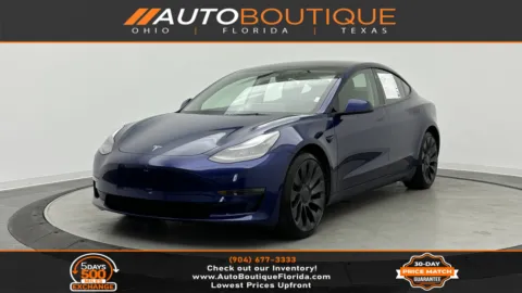 Blue 2023 Tesla Model 3 Performance for sale in Jacksonville, FL