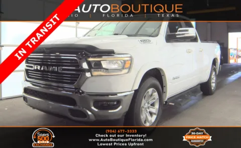 White 2020 Ram 1500 Laramie for sale in Jacksonville, FL